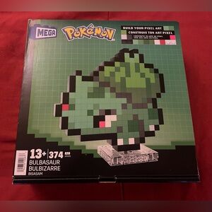 MEGA POKÉMON BULBASAUR BUILDING TOY KIT 374pc Sealed New